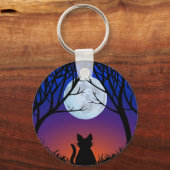 Black Cat Sleutelhanger Black Cat Gifts Pet Sleute (Voorkant)