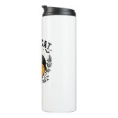 Black Cat Social Club, Halloween, Coquette, Gothic Thermosbeker (Geroteerd rechts)