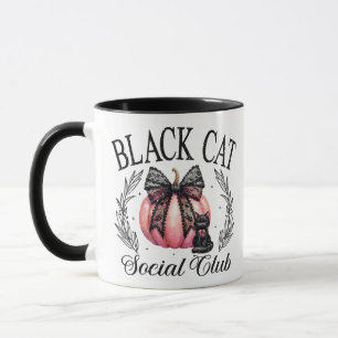 Black Cat Social Club Halloween Mok