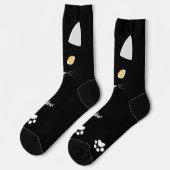 Black Cat Socks Gift for Cat Mom & Cat Dad Lovers Sokken (Links)