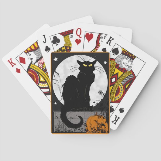 'Black Cat' speelkaarten (Achterkant)