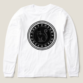 Black Cat Spell Halloween Tri-Blend Shirt