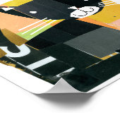 Black Cat Spooks Poster (Hoek)