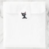 Black Cat Sticker (Tas)
