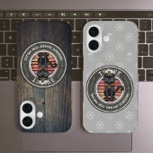 Black Cat Sunset: Een reis naar BLOEIEN Case-Mate iPhone Case