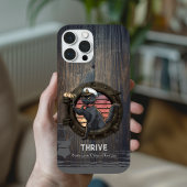 Black Cat Sunset: Een reis naar BLOEIEN Case-Mate iPhone Case