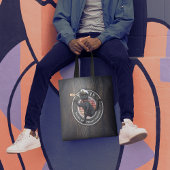 Black Cat Sunset: Een reis naar BLOEIEN Tote Bag