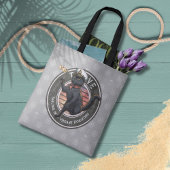 Black Cat Sunset: Een reis naar BLOEIEN Tote Bag