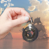 Black Cat Sunset: Een reis om te gedijen Sleutelhanger