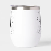 Black Cat Surrounded by Whispering Notes of Music (Rechts)