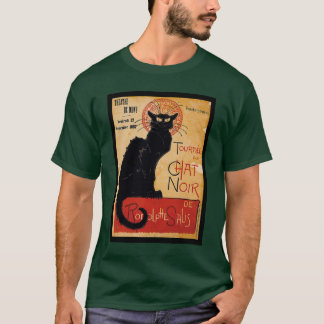 Black cat t-shirt