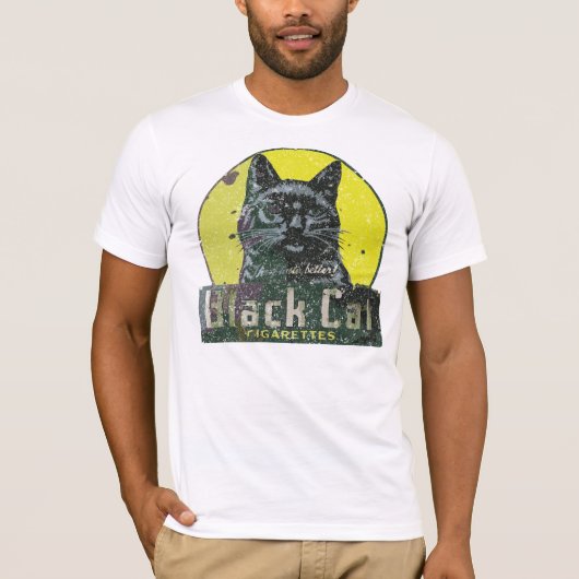 Black Cat  T-shirt (Voorkant)
