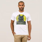 Black Cat  T-shirt (Voorkant volledig)
