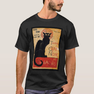Black cat t-shirt