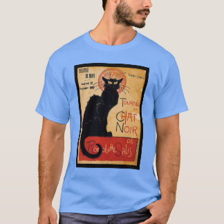 Black cat t-shirt