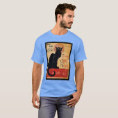 Black cat t-shirt (Voorkant volledig)