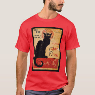Black cat t-shirt