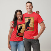 Black cat t-shirt (Unisex)
