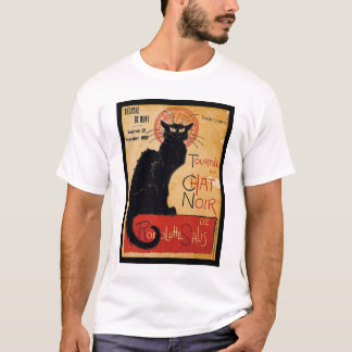 Black cat t-shirt