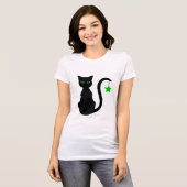 Black Cat T-Shirt (Voorkant volledig)