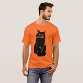 Black Cat T-shirt (Voorkant volledig)