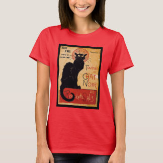 Black cat t-shirt
