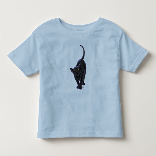 Black Cat T-Shirts (Voorkant)