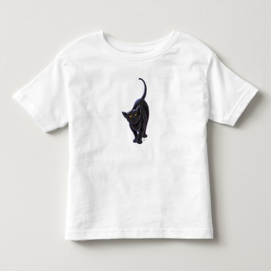 Black Cat T-Shirts (Voorkant)