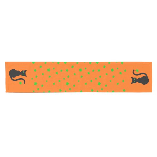 Black Cat Table Runner Korte Tafelloper (Horizontaal)