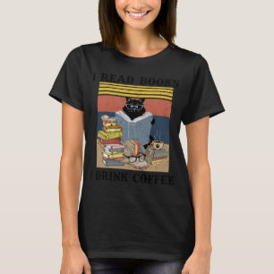 Black Cat Thatu2019s Wat ik lees boeken die ik dri T-shirt