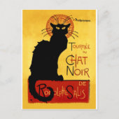 Black Cat  Tournée du Chat Noir, Theophile Briefkaart (Voorkant)