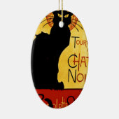 Black Cat  Tournée du Chat Noir, Theophile Keramisch Ornament (Rechts)