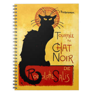 Black Cat  Tournée du Chat Noir, Theophile Notitieboek