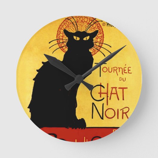 Black Cat  Tournée du Chat Noir, Theophile Ronde Klok (Voorkant)