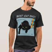 Black Cat Vaderdag T-shirt (Voorkant)