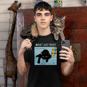 Black Cat Vaderdag T-shirt