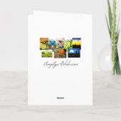 Black Cat Valentijn Love beroemd gemaakt door Bihr Feestdagen Kaart (Achterkant)