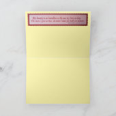 Black Cat Valentine Card Feestdagen Kaart (Binnen)