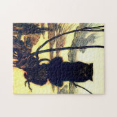 Black Cat van Arthur Rackham Legpuzzel (Horizontaal)