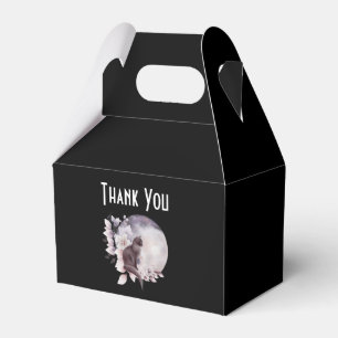 Black Cat van een Magical Full Moon Dank u Bedankdoosjes
