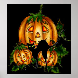 BLACK CAT VAN SHARON SHARPE POSTER