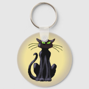 BLACK CAT VAN SHARON SHARPE SLEUTELHANGER