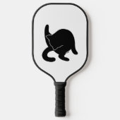 Black Cat Versus Humans mp Pickleball Paddle (Voorkant)