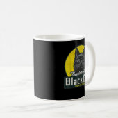 Black Cat Vintage Cigarettes Men Women Lover Koffiemok (Voorkant rechts)