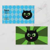 Black Cat Visitekaartjes (Voorkant / Achterkant)