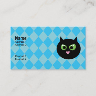 Black Cat Visitekaartjes