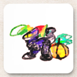 Black Cat vreugde herfst Bier Onderzetter