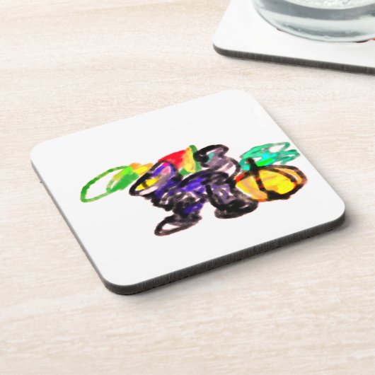 Black Cat vreugde herfst Bier Onderzetter (Linkerzijde)