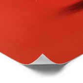 Black Cat Walking the Catwalk – Fashion Illustrati Poster (Hoek)