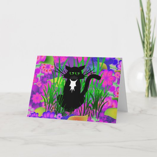 BLACK CAT-WENSKAART KAART (Voorkant)